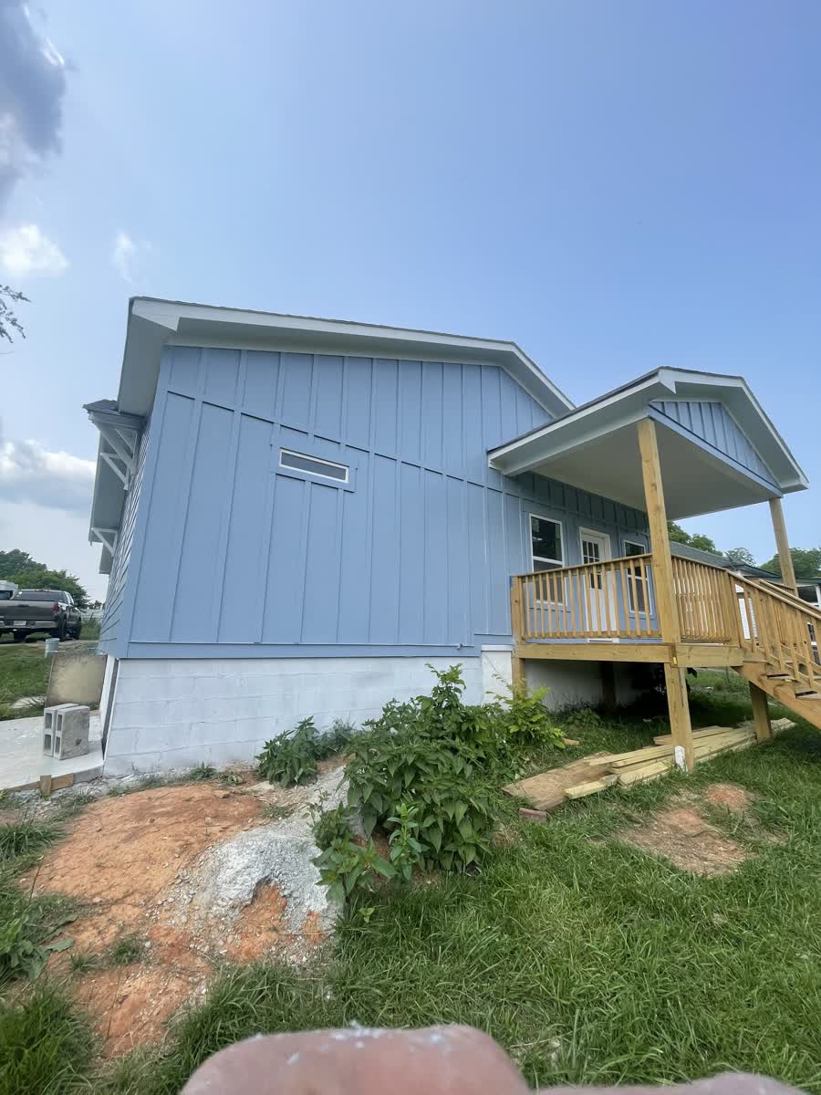 Summit Building exterior makeover after