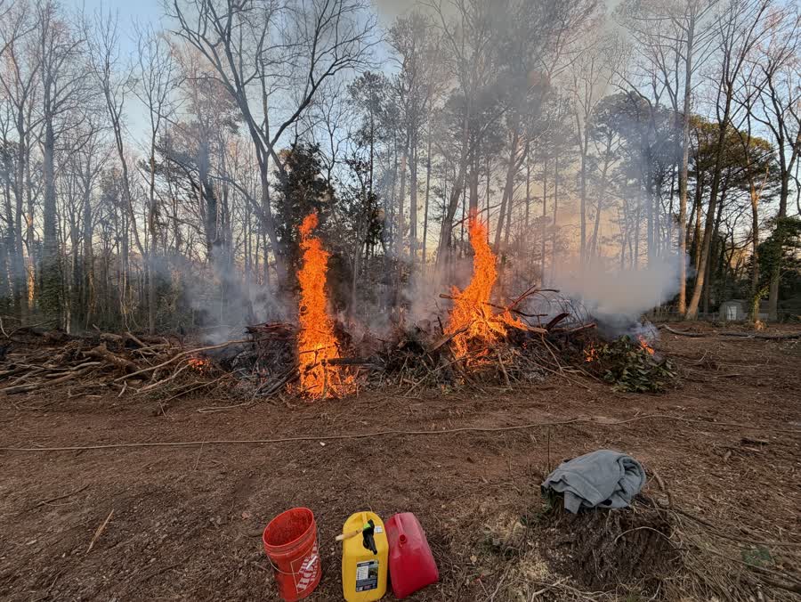 Summit Building landclearingfire